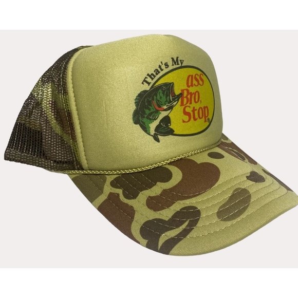 That's My Ass Bro Stop Hat Mesh Hat New Adjustable - Picture 2 of 3